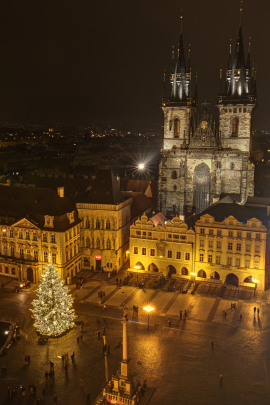 Pražský Vánoční strom v TOP 20 na světě