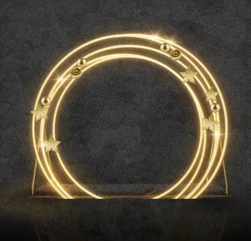 LED světelný kotouč, prům