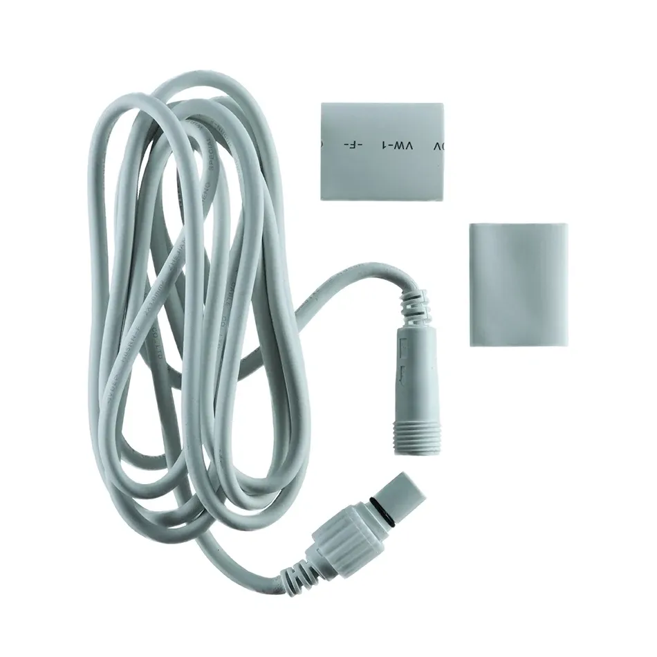 Prodlužovací kabel, bílý, 3 m, IP67 (kopie)