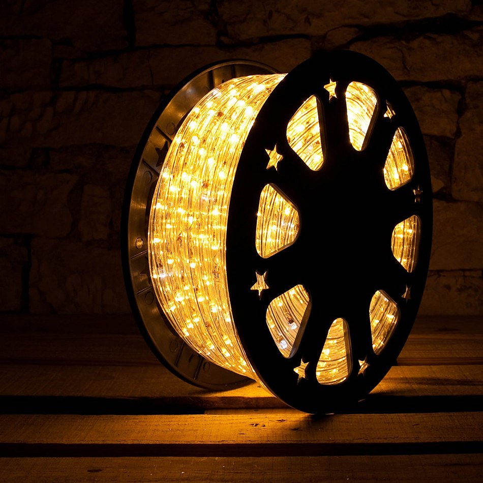 LED hadice 50 m, teple bílá, 1500 diod (kopie)