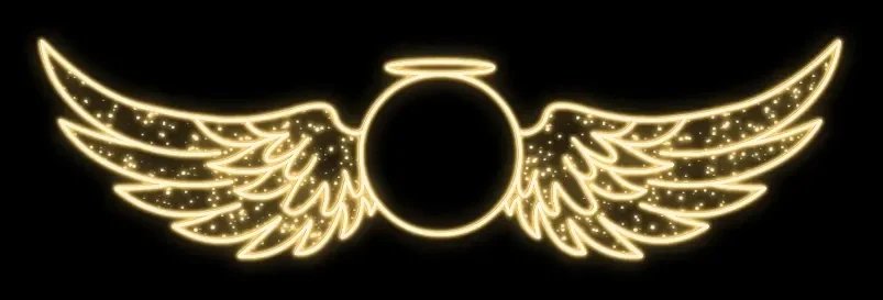 LED světelná křídla, 485 x 135 cm, teple bílá, 230V, 201W, 25 kg, ze 4 dílů