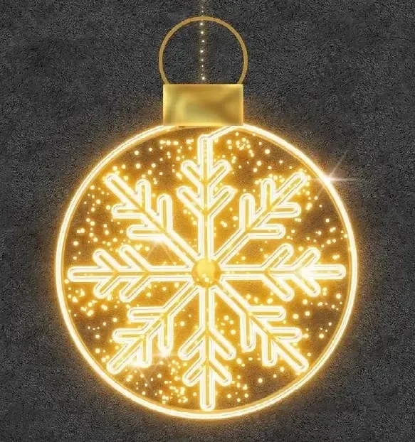 2D LED světelná ozdoba I, teple bílá, 230 V, 77,4 W