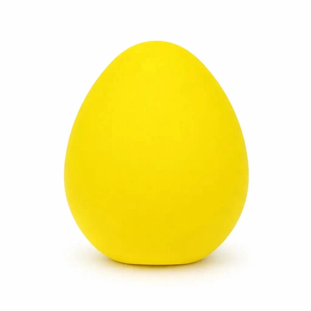 Velikonoční dekorace vajíčko, 20 cm, žluté, plast, venkovní