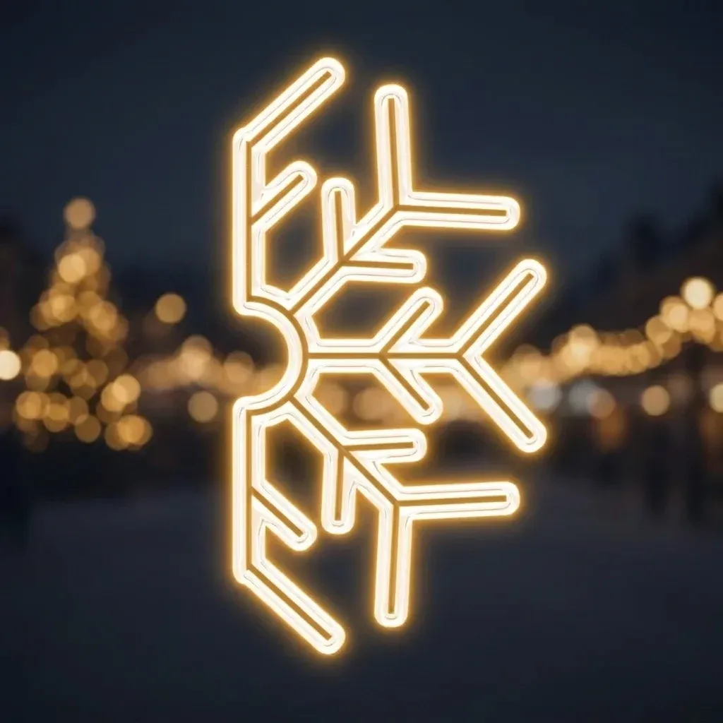2D LED half-flake light VI