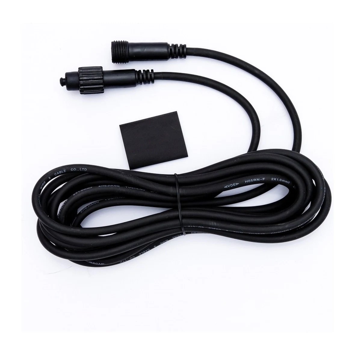 Easy Fix prodlužovací kabel, 5 m, černý, IP67