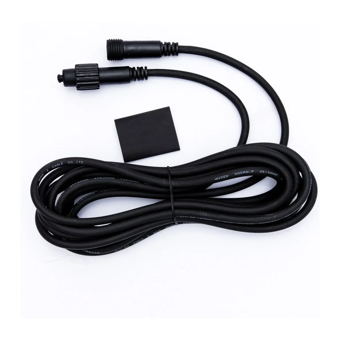 Easy Fix prodlužovací kabel, 5 m, černý, IP67