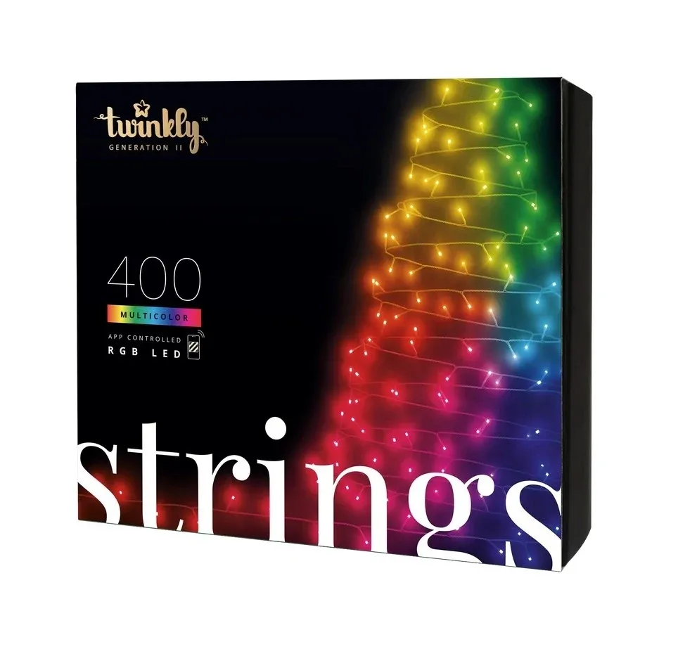 _Drawn Twinkly light chain, 400 LED RGB, 32 m