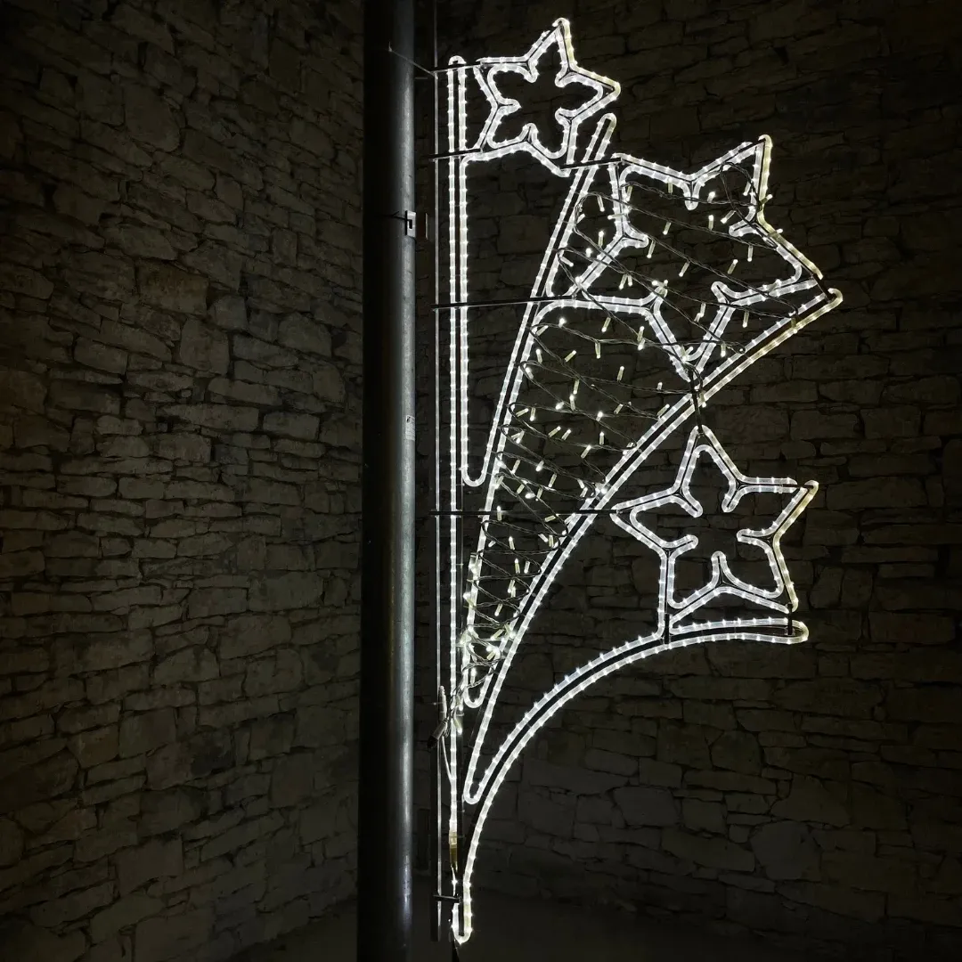 LED light decor, 80 x 240 cm, ice white