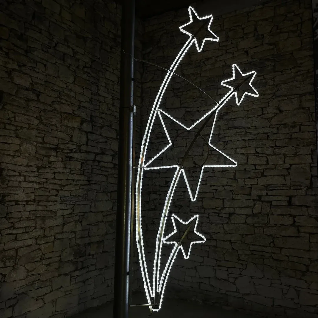 LED light decor, 145 x 300 cm, ice white