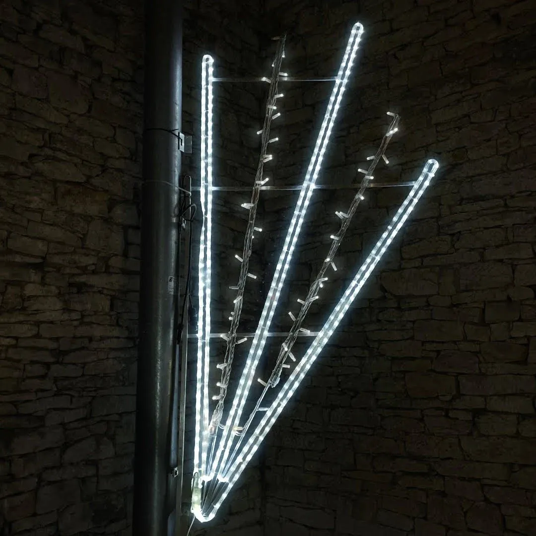 LED light motif, 220 x 70 cm, led with Flash