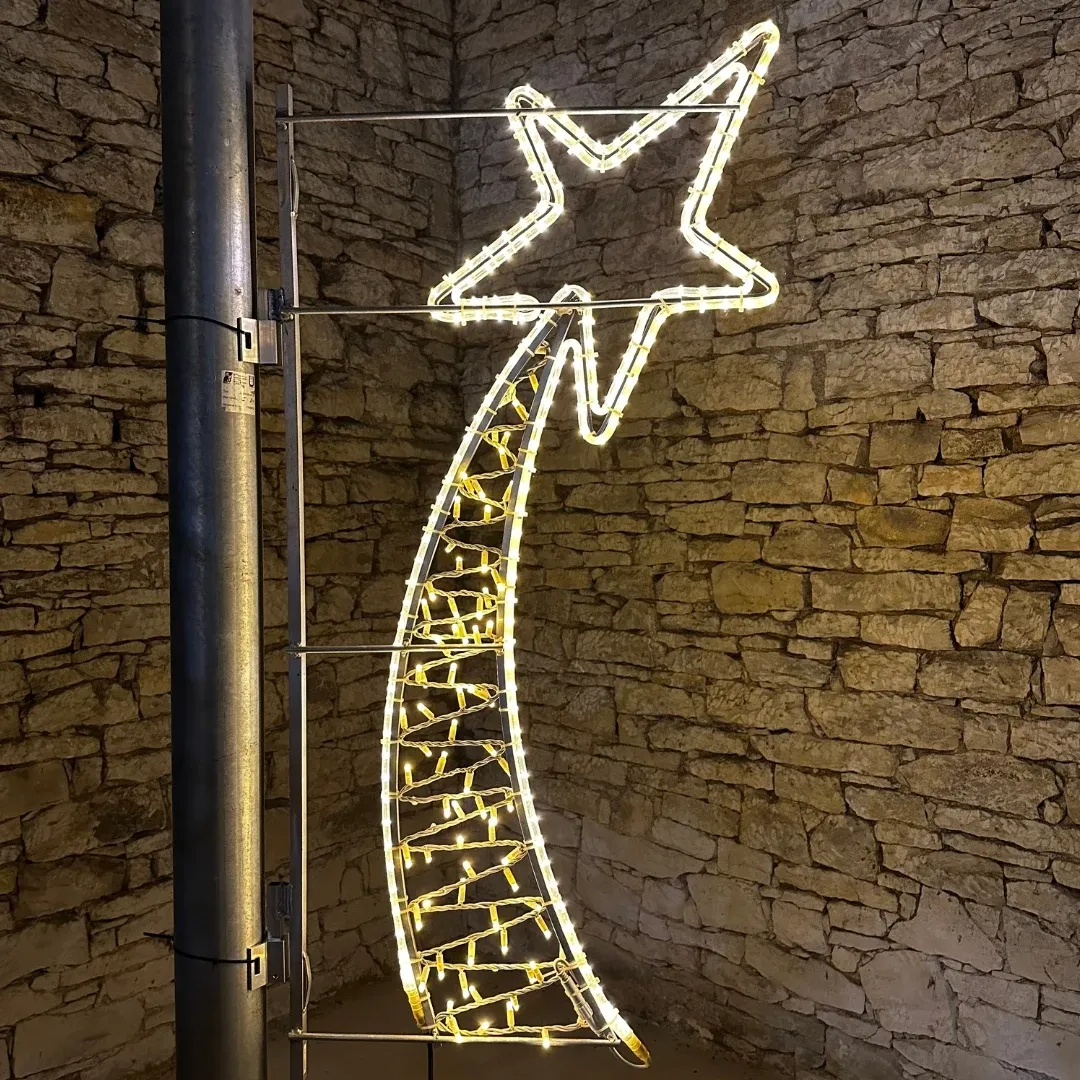 LED light motif, 150 x 80 cm, ice white