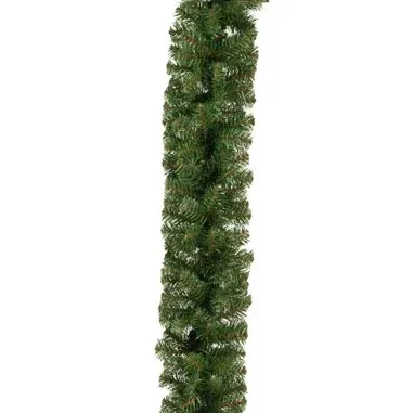 3D artificial Christmas garland of pine needles 100 × 20 cm, green
