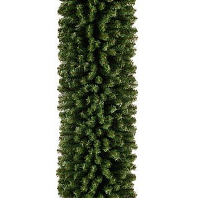 3D artificial Christmas garland of pine needles 100 × 40 cm, green