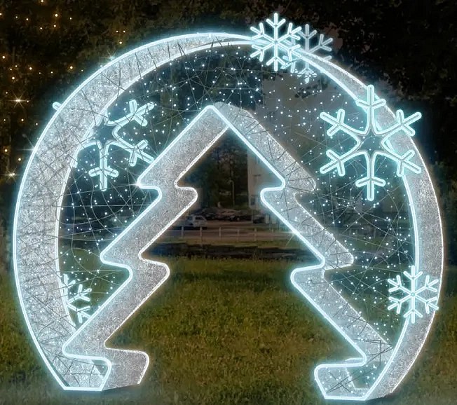 Eco Fix 2D LED photopoint, 275 cm, cold white with Flash, aluminium