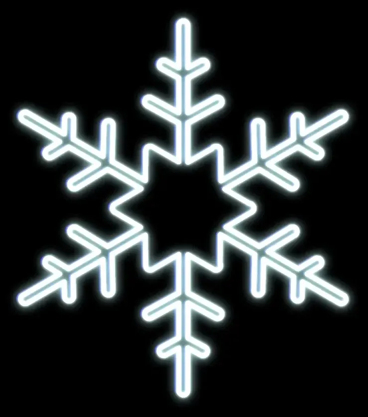 2D LED flood light XXV, with star, hanging, Ø 80 cm, icy white, aluminium
