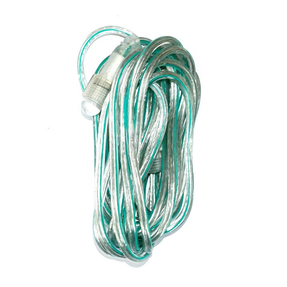 Eco Fix extension cable 5 m, transparent IP20 interior