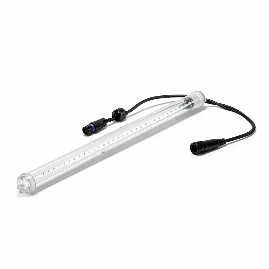 Easy Fix LED falling snow 50 cm, icy white, 60 LEDs, black IP67 cable, extension