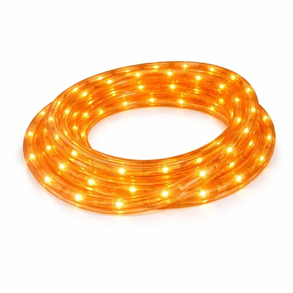 Easy Fix Outdoor LED Tube, 1 m, Orange, 30 LEDs, IP44, Sold by the Meter