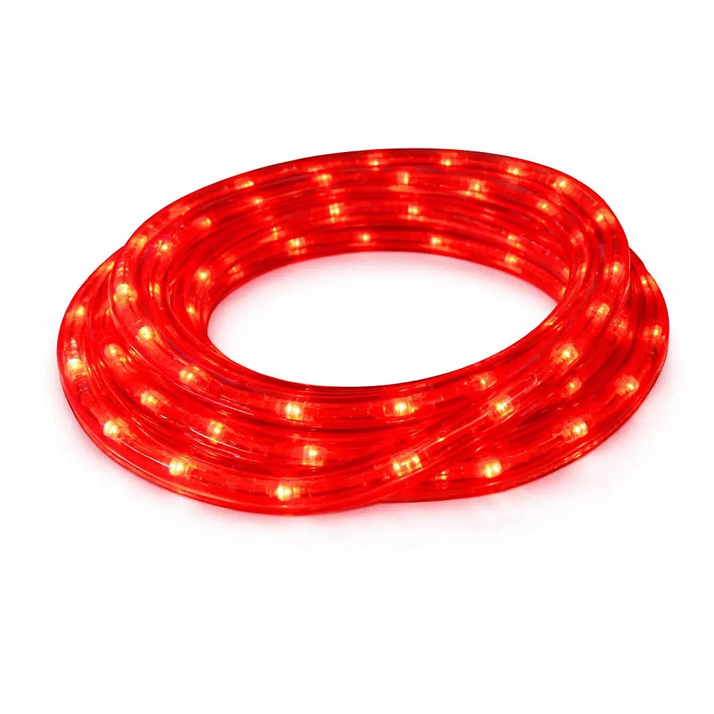 Easy Fix Outdoor LED Strip, 1 m, Red, 30 LEDs, IP44, Sold by the Meter
