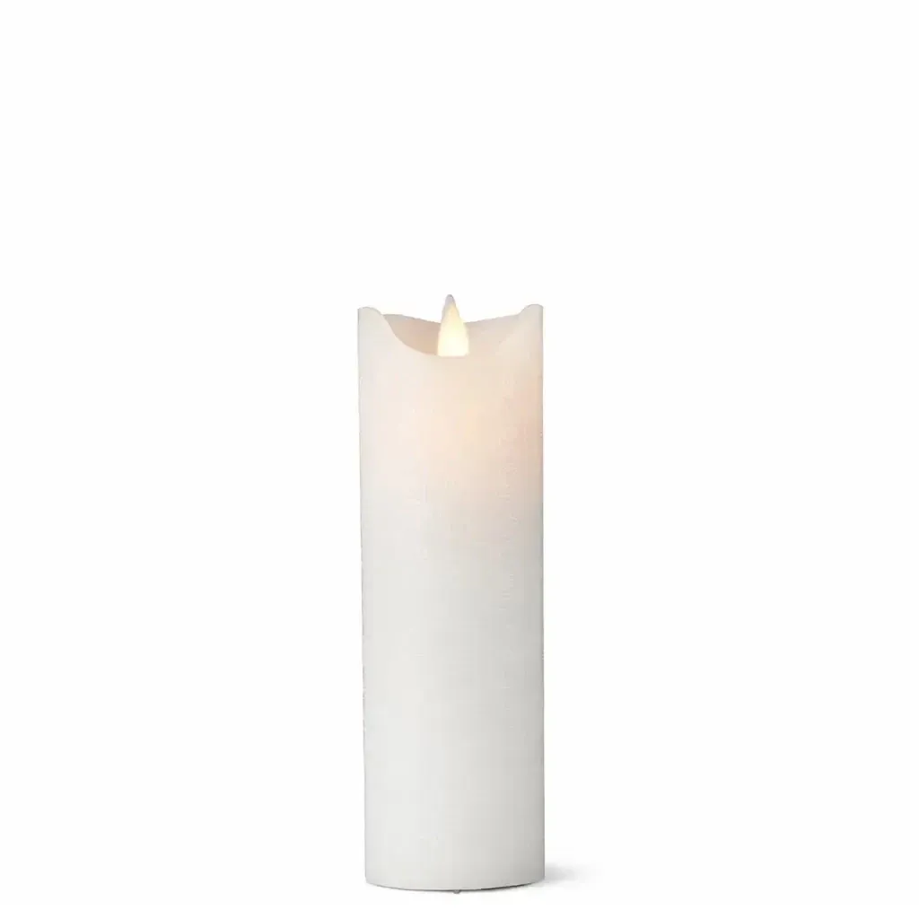 Downloaded _ Sara Real Wax LED Candle, 5 × 20 cm, white, rechargeable