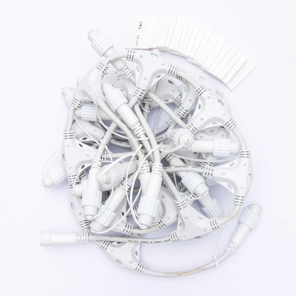Easy Fix T hub, 21 outputs, white, IP67