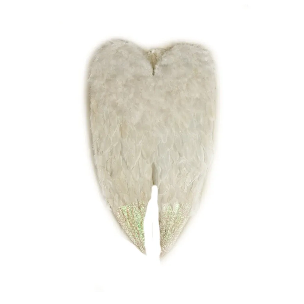 Angel wings for back, 43 × 80 cm, white