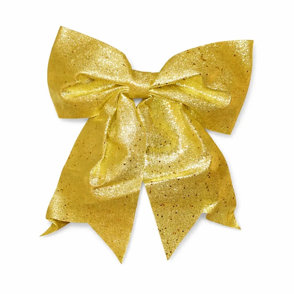 Decoration large bow 33 × 35 cm, gold