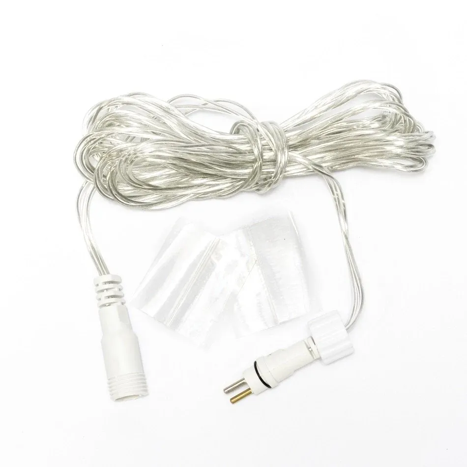 Hobby line extension cable 5 m transparent IP44