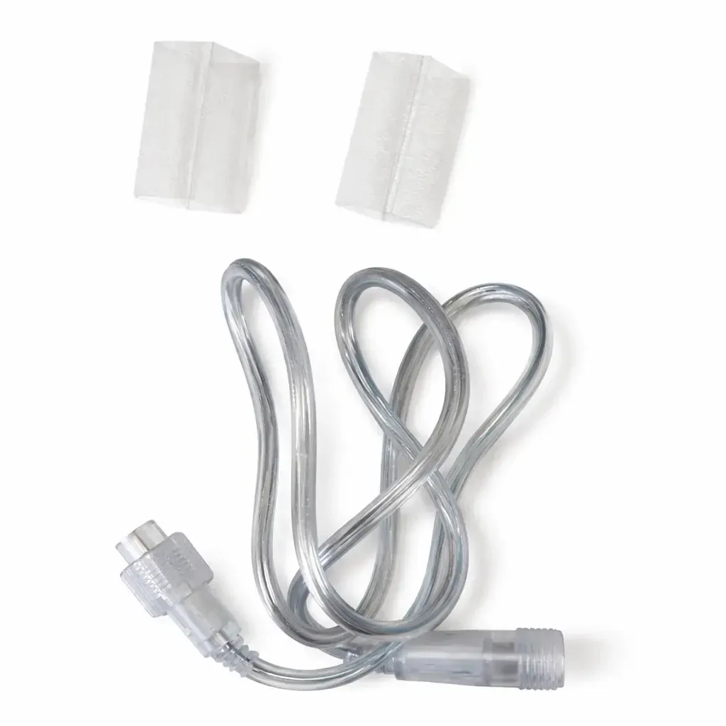 Easy Fix extension cable 2 m, transparent cable IP20 interior