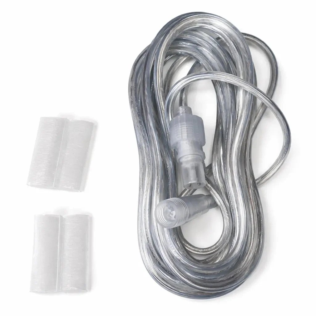 Easy Fix extension cable 3 m, transparent cable IP20 interior