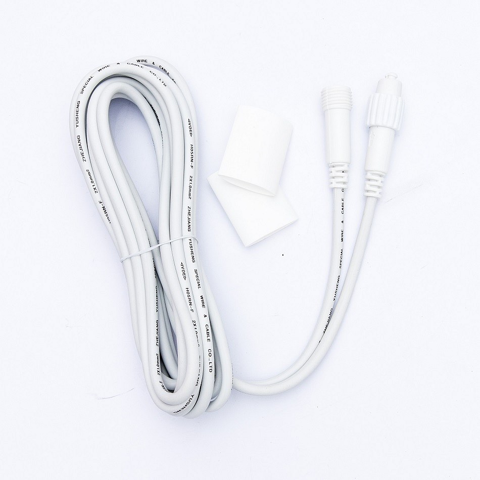Eco Fix extension cable 5 m, white