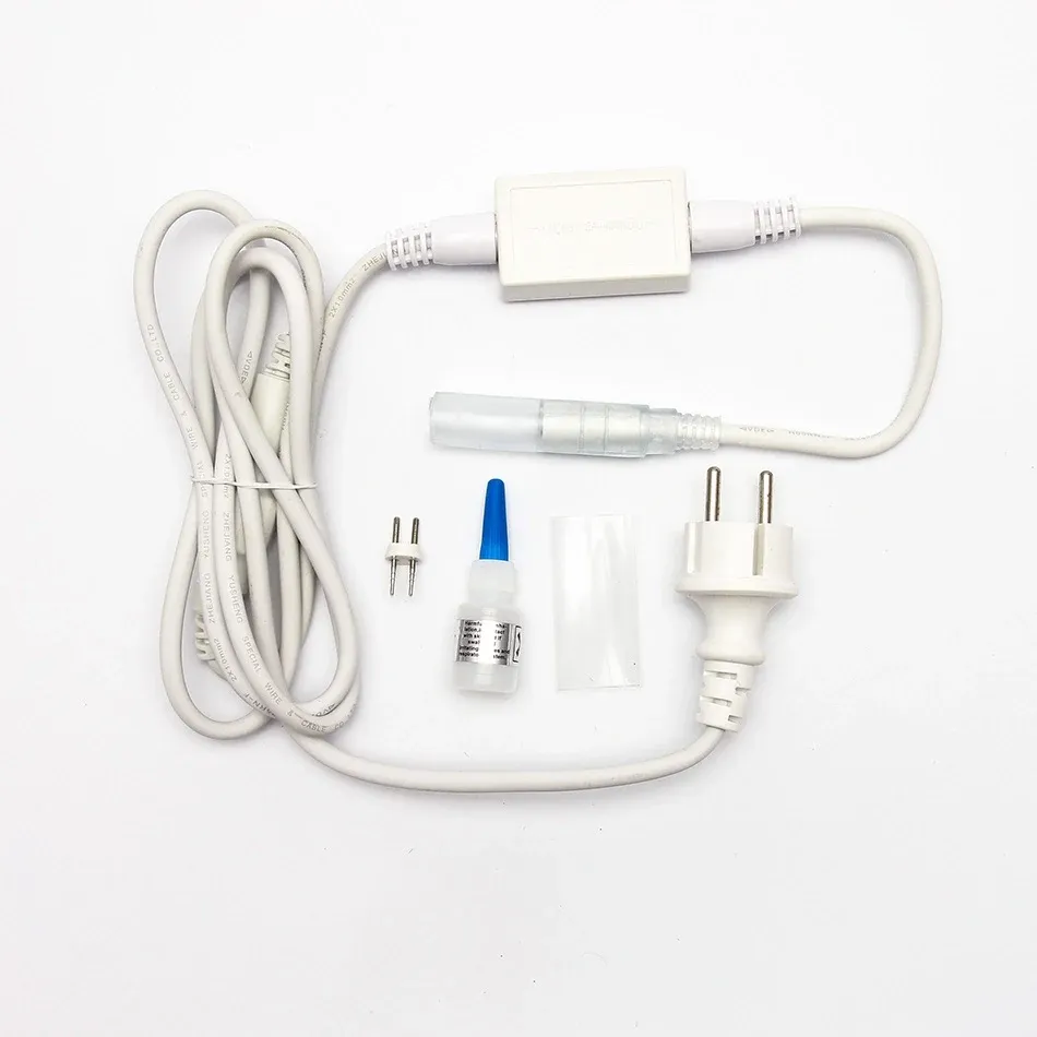 Easy Fix AC/DC starter kit for light hoses, white, IP67, 480 W