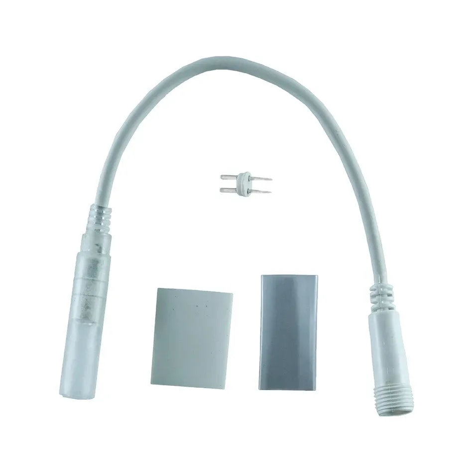 Connection between LED hose and Easy Fix 0,25 m, white, female IP67