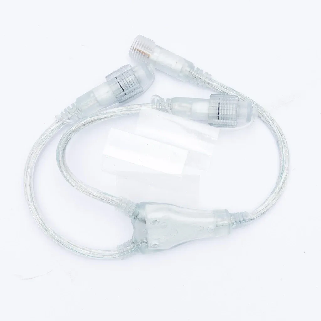 T-splitter, 2 outputs, transparent, IP44, for use with WFTR36W, WF206, and WF204