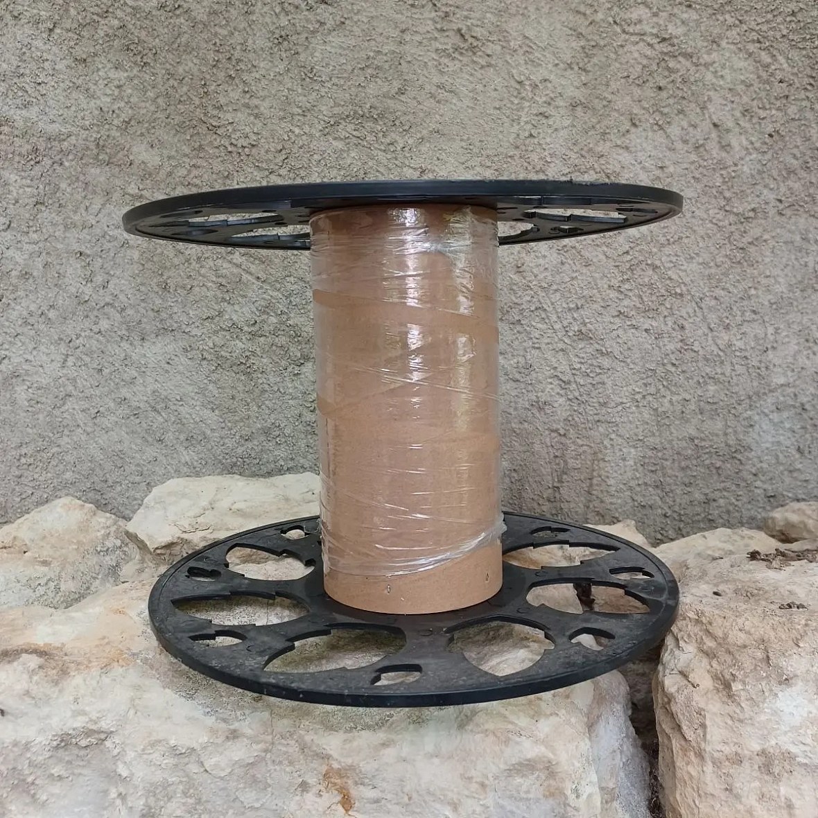 Empty disc for winding light chains