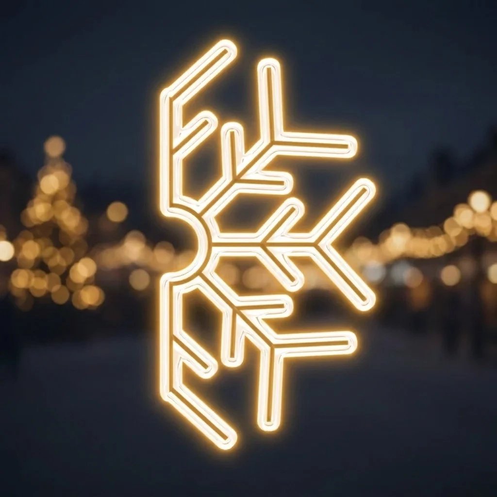 2D LED half-flake light VI., hanging, 100 × 50 cm, warm white, aluminium