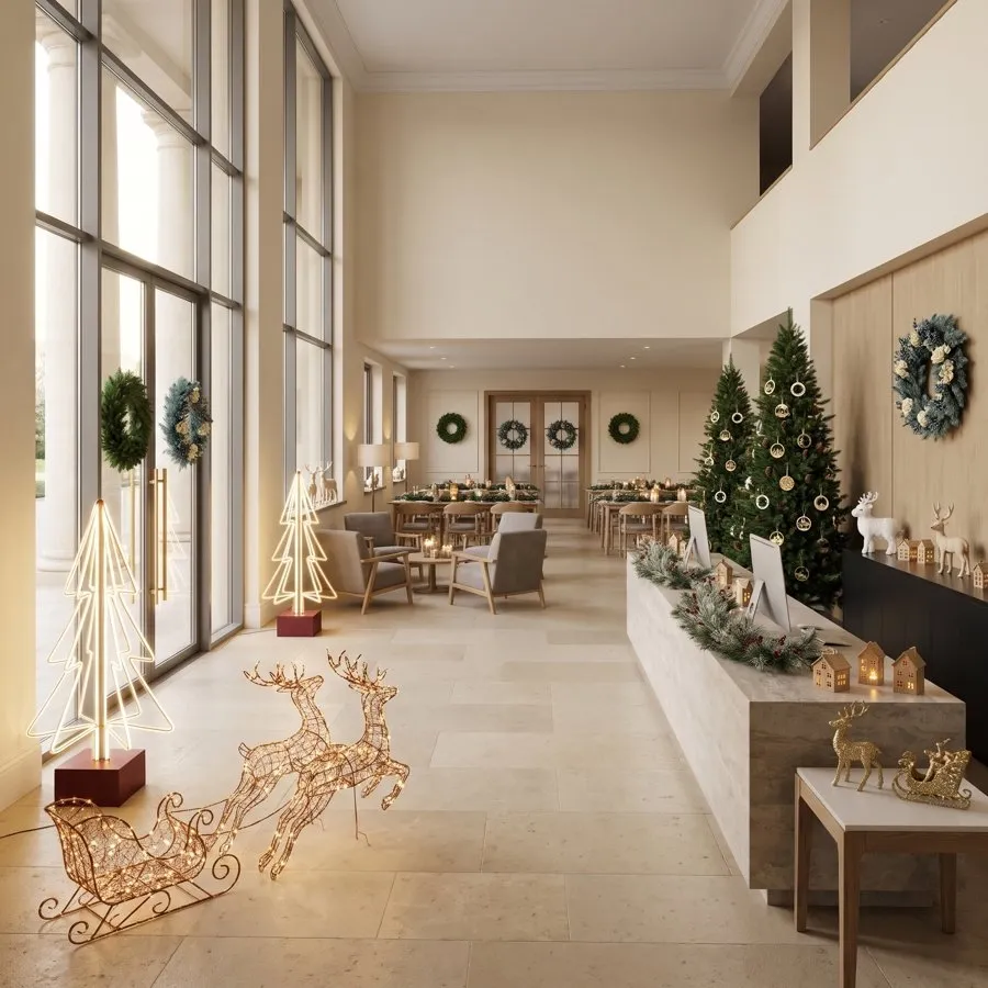 Hotel Grand Christmas collection, for a large hotel or resort