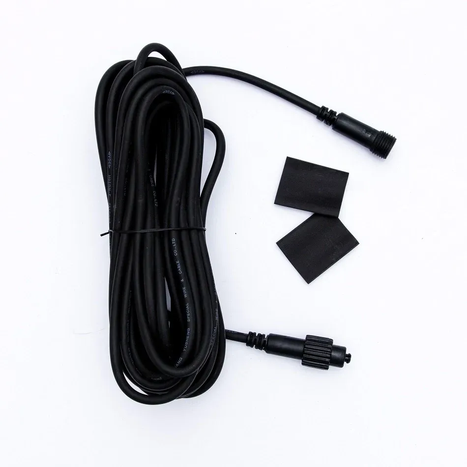 Easy Fix extension cable 10 m, black, IP67