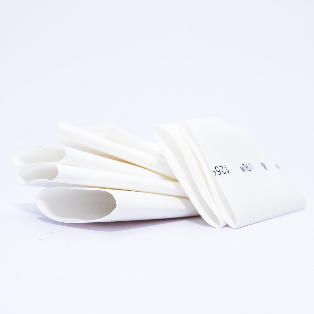 Easy Fix rubber bands white, 5 x 4 cm, pack of 10