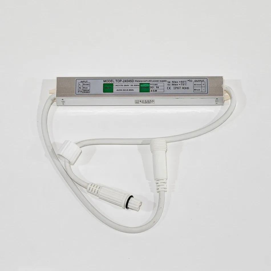 Transformer 24V, 45W Power Supply, IP67